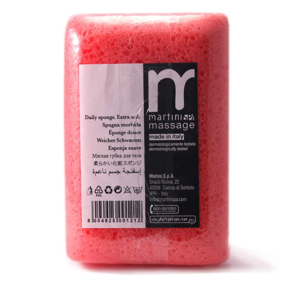 MartiniSPA Massage Natural Soft Touch Sponge, Assorted Colours - 22g Beauty and Personal Care Martini Spa