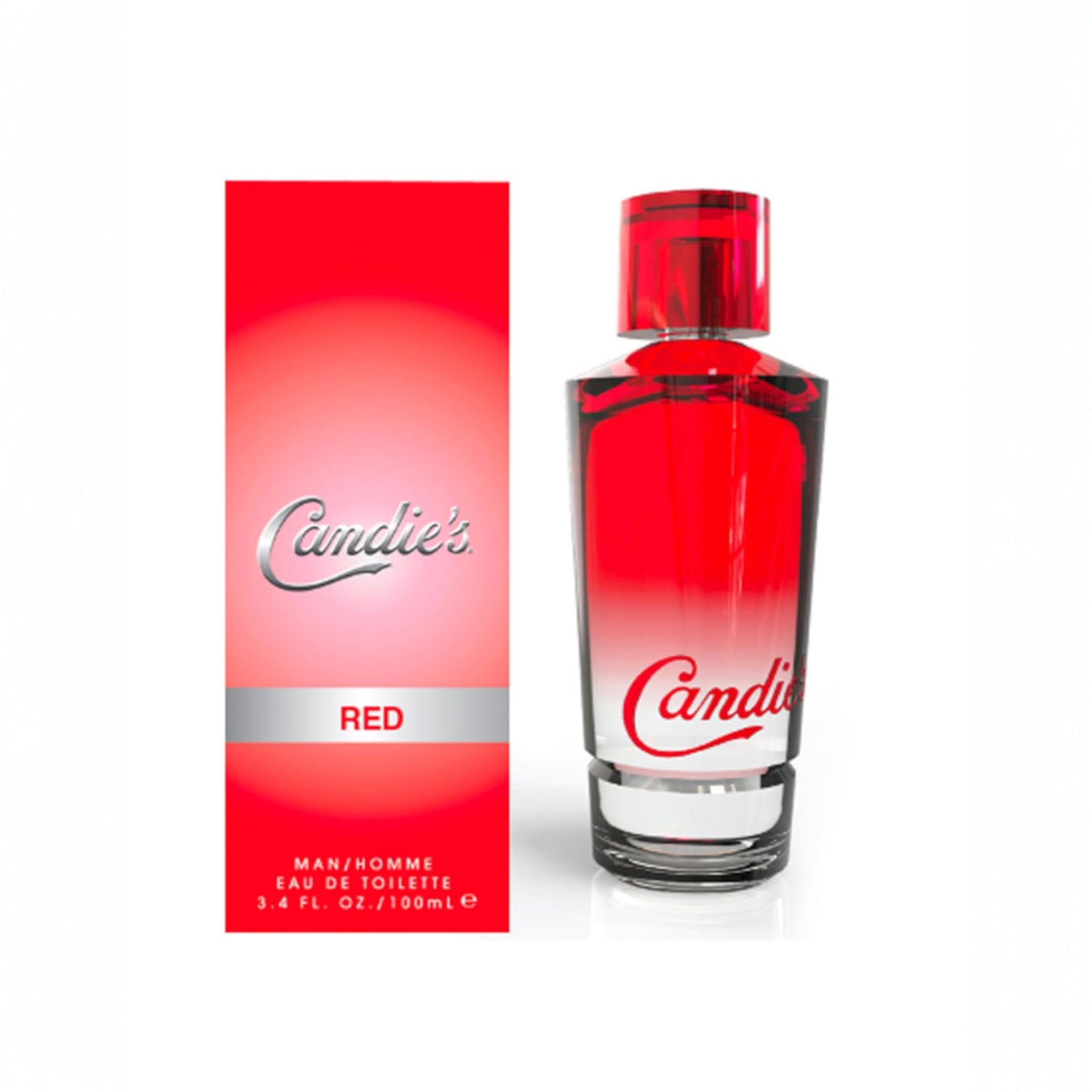 CANDIE'S Red For Him Eau de Toilette - Long-Lasting Cologne for Men, Sweet Masculine Scent, Strong Body Spray, Ideal for Daily Wear, Lasts All Day, Beauty & Personal Care CANDIE'S
