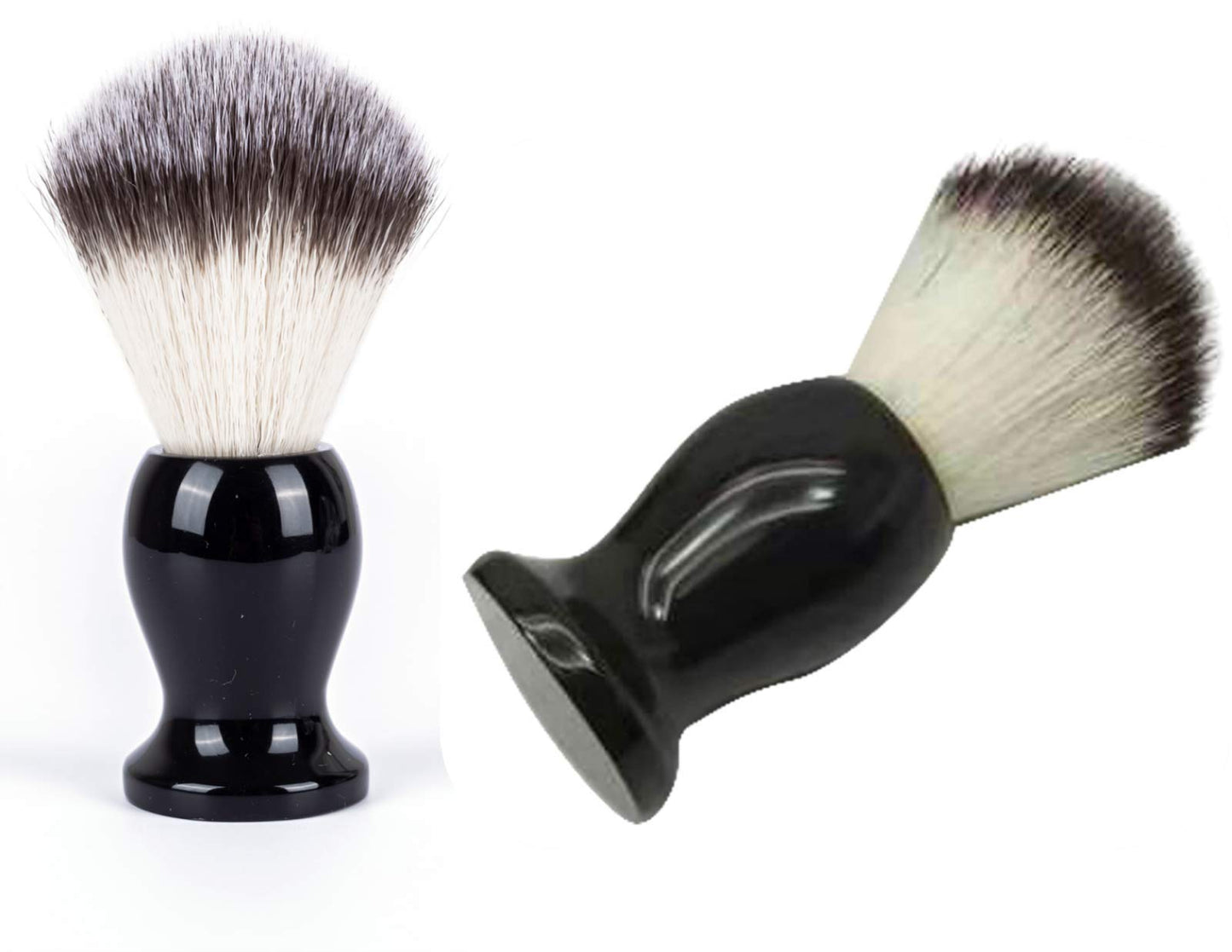 G castle Deluxy Premium Bright-Black Shaving Brush with synthetic hair packed in pretty and hard gift box Beauty and Personal Care G castle