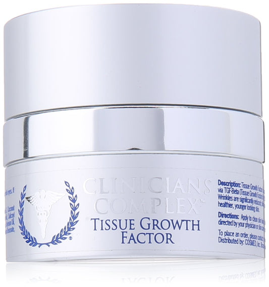 Clinicians Complex Tissue Growth Factor Serum With Peptide | Epidermal Growth Factor Serum and Collagen Night Cream - 1.0 Ounce Beauty & Personal Care Clinicians Complex