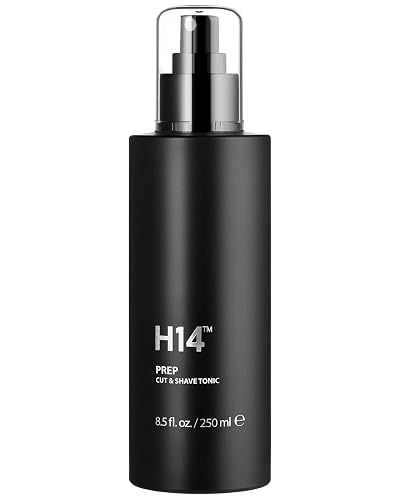 H14 PREP Cut & Shave Tonic for Men - Pre-Shave & Haircut Spray with Panthenol & Glycerin, 8.5 fl oz / 250 ml - Soothes Skin & Reduces Razor Burn Beauty & Personal Care H14