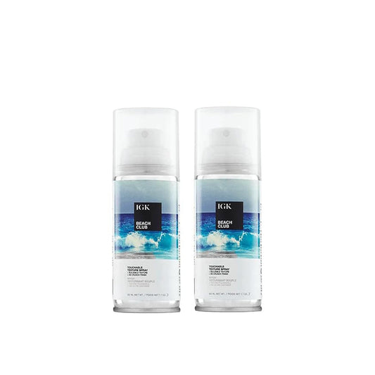 IGK Beach Club Texture Spray for Hair Travel Size | Instant Volume, Texture and Hold | Salt-Free, Non-Drying Finishing Spray | Vegan + Cruelty-Free | Beauty & Personal Care IGK