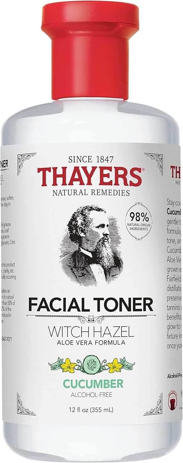 Thayer Cucumber Witch Hazel with Aloe Vera Formula, 12 Fluid Ounce Beauty & Personal Care THAYERS