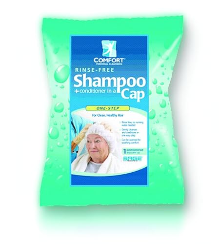 Comfort Bath Rinse-Free Shampoo and Conditioner Cap by Sage Beauty & Personal Care Sage Products Inc