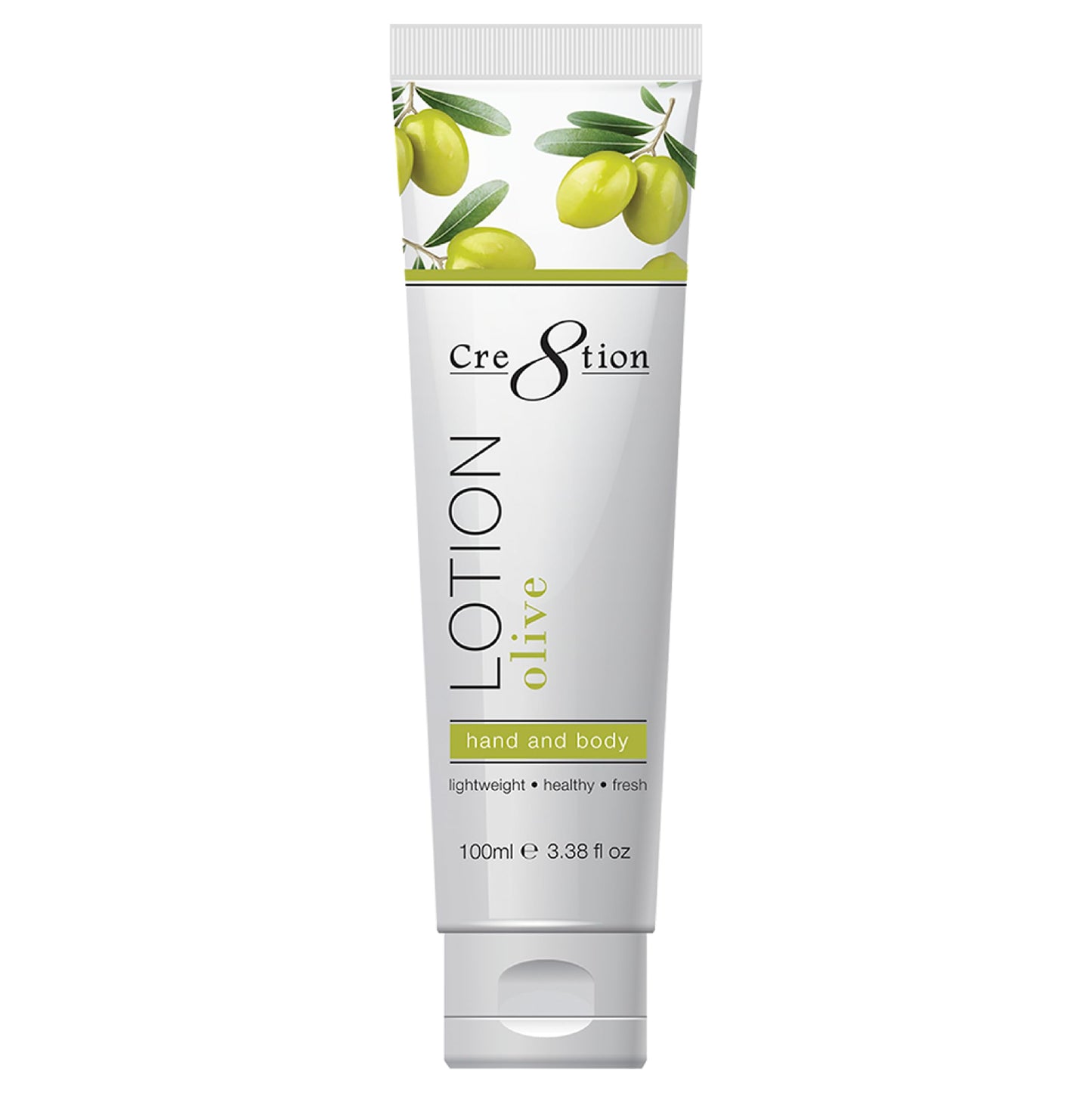 Cre8tion Spa Olive Hand & Body Lotion, Luxurious Lightweight Moisturizer for Silky, Smooth Skin, 3.3 Fl Oz Beauty & Personal Care Cre8tion