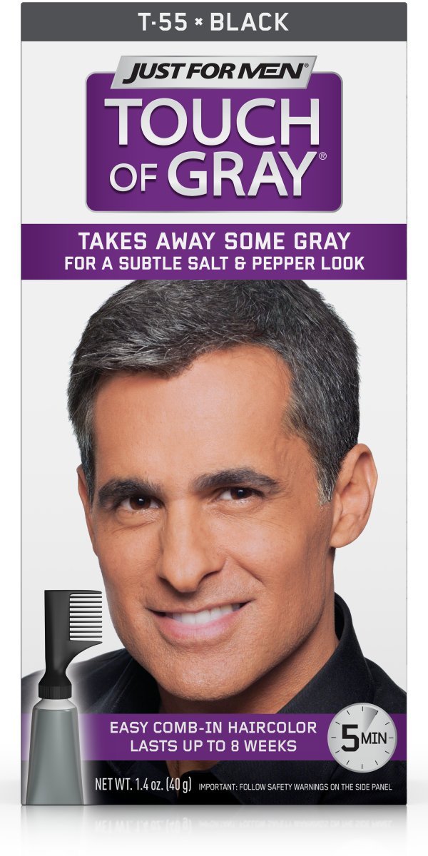 Just For Men Touch of Gray Men's Hair Color, Black Beauty & Personal Care Just for Men