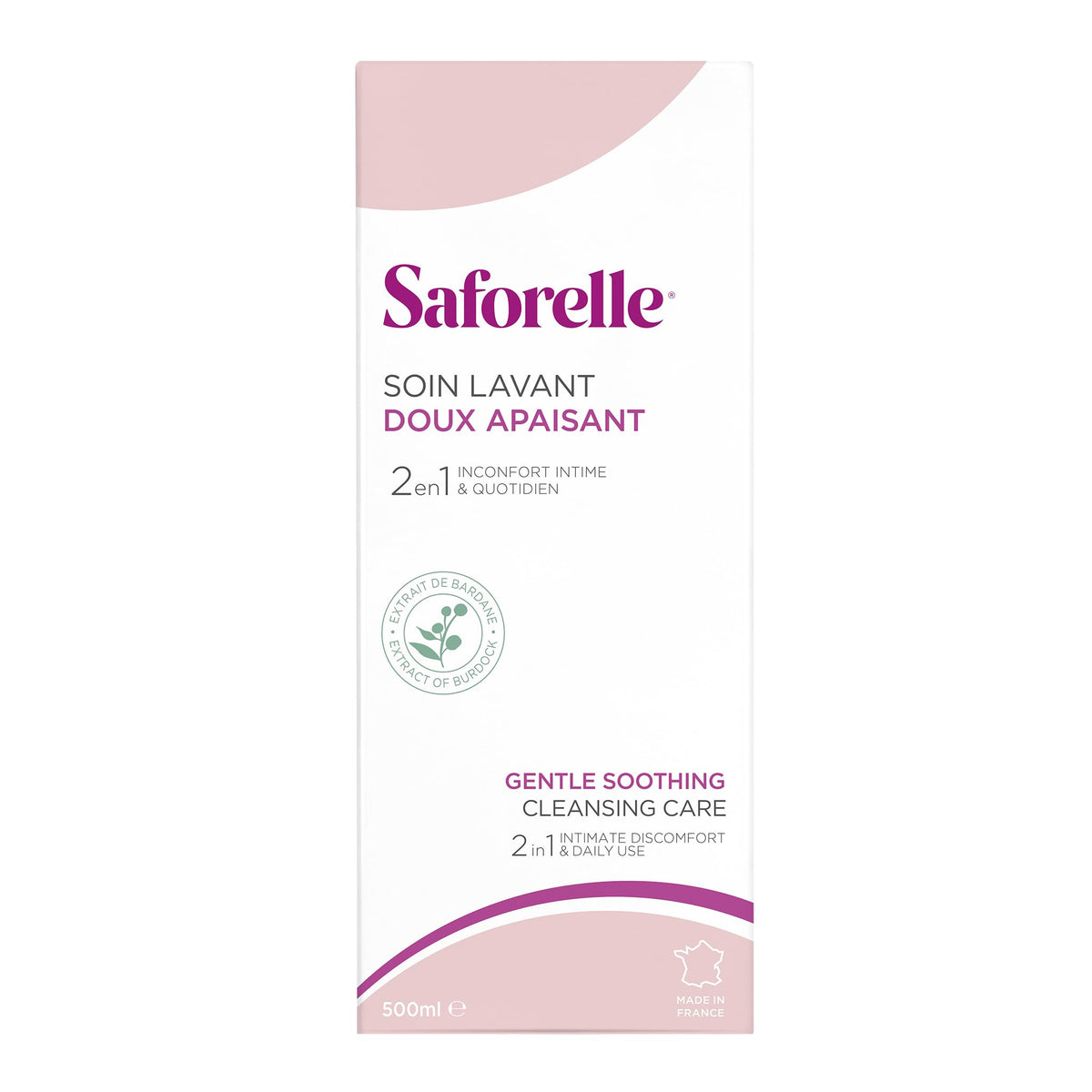 Saforelle Gentle Cleansing Care 500Ml Beauty & Personal Care Saforelle