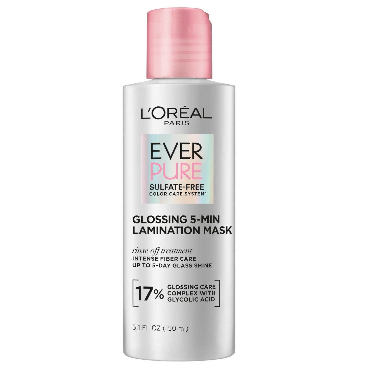 L'Oreal Paris Sulfate Free Glossing Lamination Hair Mask, 5-Minute Rinse-Off Hair Treatment with Glycolic Acid for Glass Shine, Smoothness & Soft Beauty and Personal Care L'Oreal Paris
