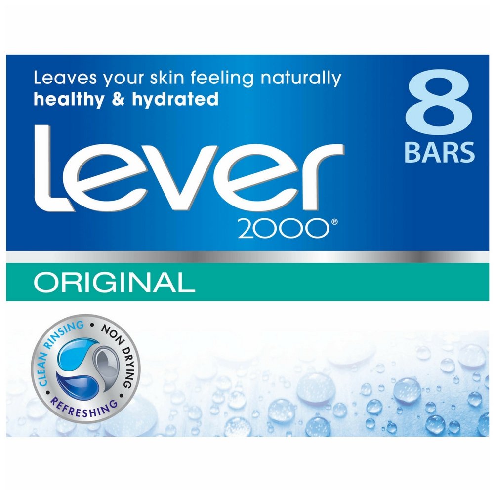 Lever 2000 Bar Soap, Original, 3.75 oz bars, 8 ea (Pack of 3) Beauty & Personal Care Lever 2000