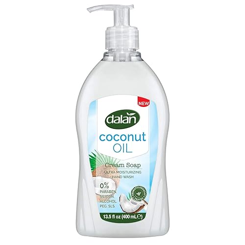 Dalan Coconut Oil Cream Ultra Moisturizing Liquid Hand Soap for Normal and Dry Hands Fresh Clean and Soft Feeling (13.5 Fl Oz / 400 mL (Pack of 1)) Beauty & Personal Care Dalan