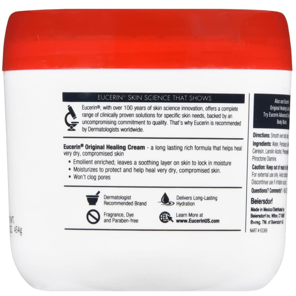 Eucerin Original Healing Rich Creme, 16 Ounce Beauty & Personal Care Eucerin