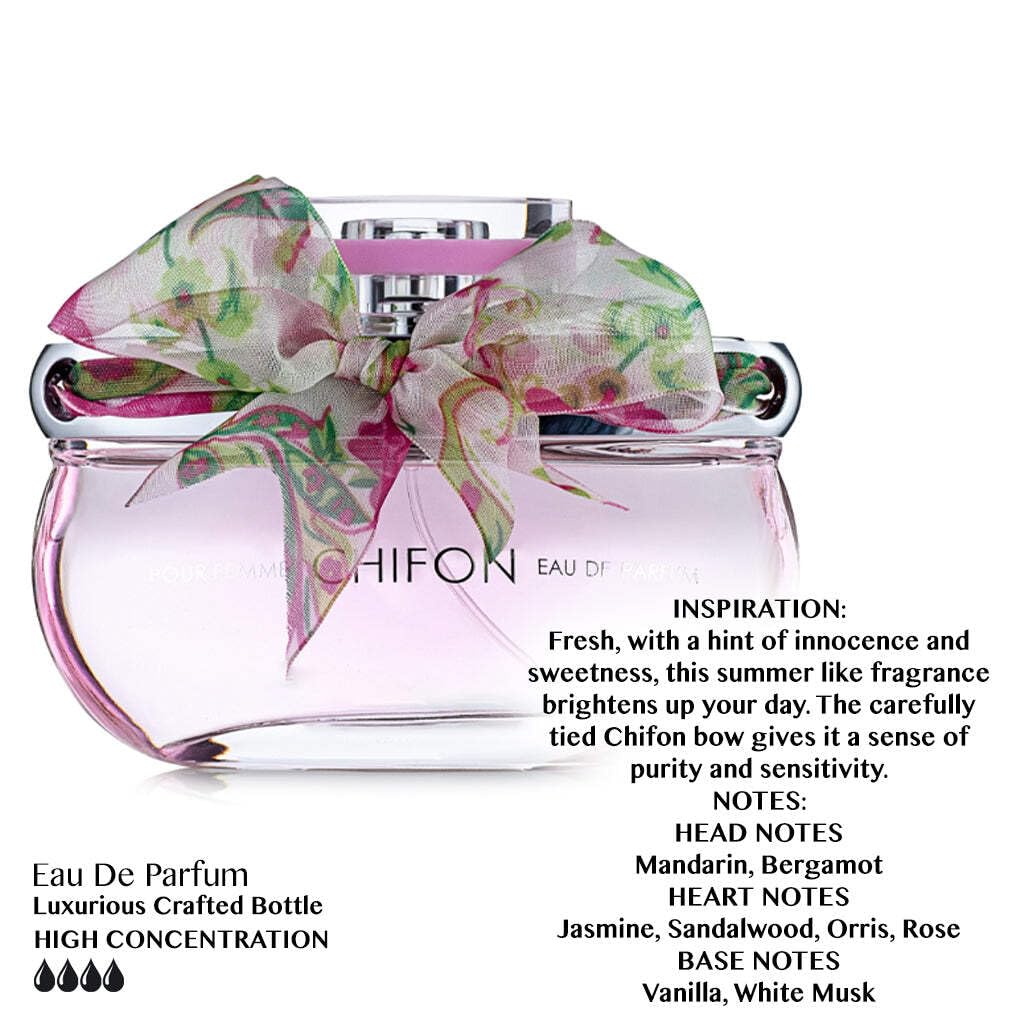 Emper Ladies Chifon EDP 3.4 oz Fragrances 6291103661791 Beauty & Personal Care Emper