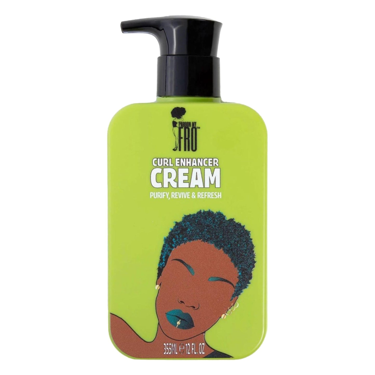 Pardon My Fro Curl Enhancing Cream - Long Lasting Hydrating Curl Cream for Defined, Bouncy Curls, Anti-Frizz, Lightweight Styling, Soft, Moisturizing Beauty & Personal Care Pardon My Fro
