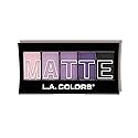 L.A. COLORS 5 Color Matte Eyeshadow Palette, Purple Cashmere CEM473 Beauty & Personal Care L.A. COLORS