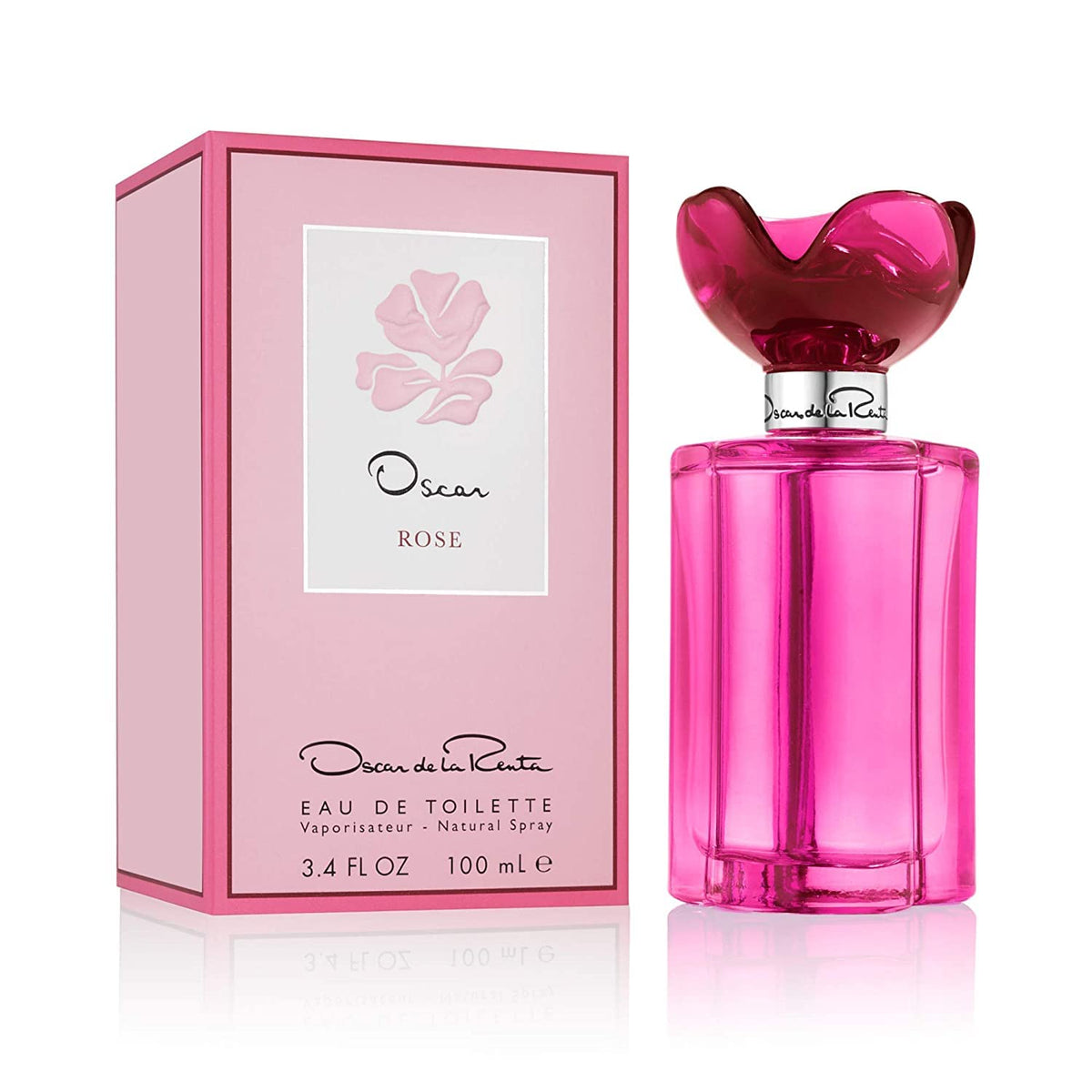 Oscar de la Renta Oscar Collection Rose Eau de Toilette Perfume Spray for Women, 3.4 Fl. Oz. Beauty & Personal Care Oscar de la Renta