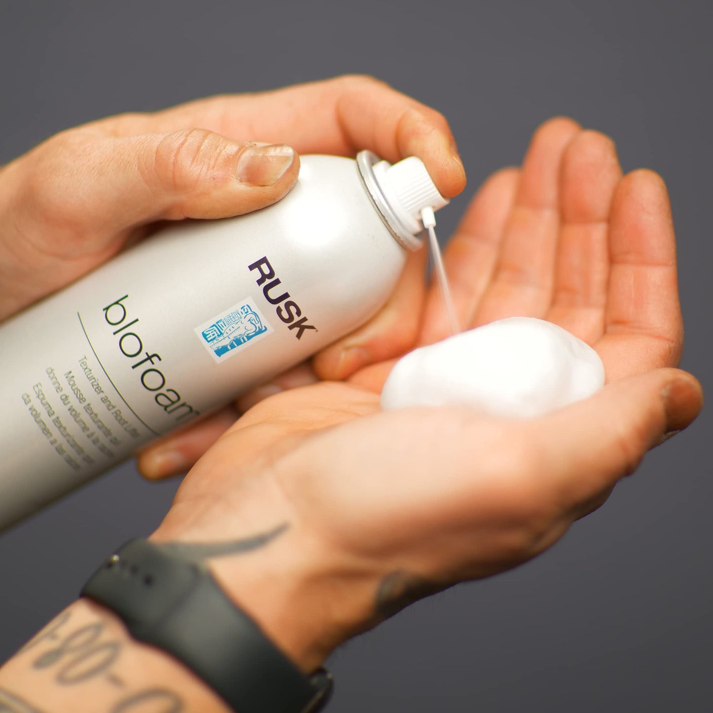 RUSK Designer Collection Blofoam Extreme Texture and Root Lifter, Spray-On Texturizing Foam, 8.8 oz Beauty & Personal Care RUSK