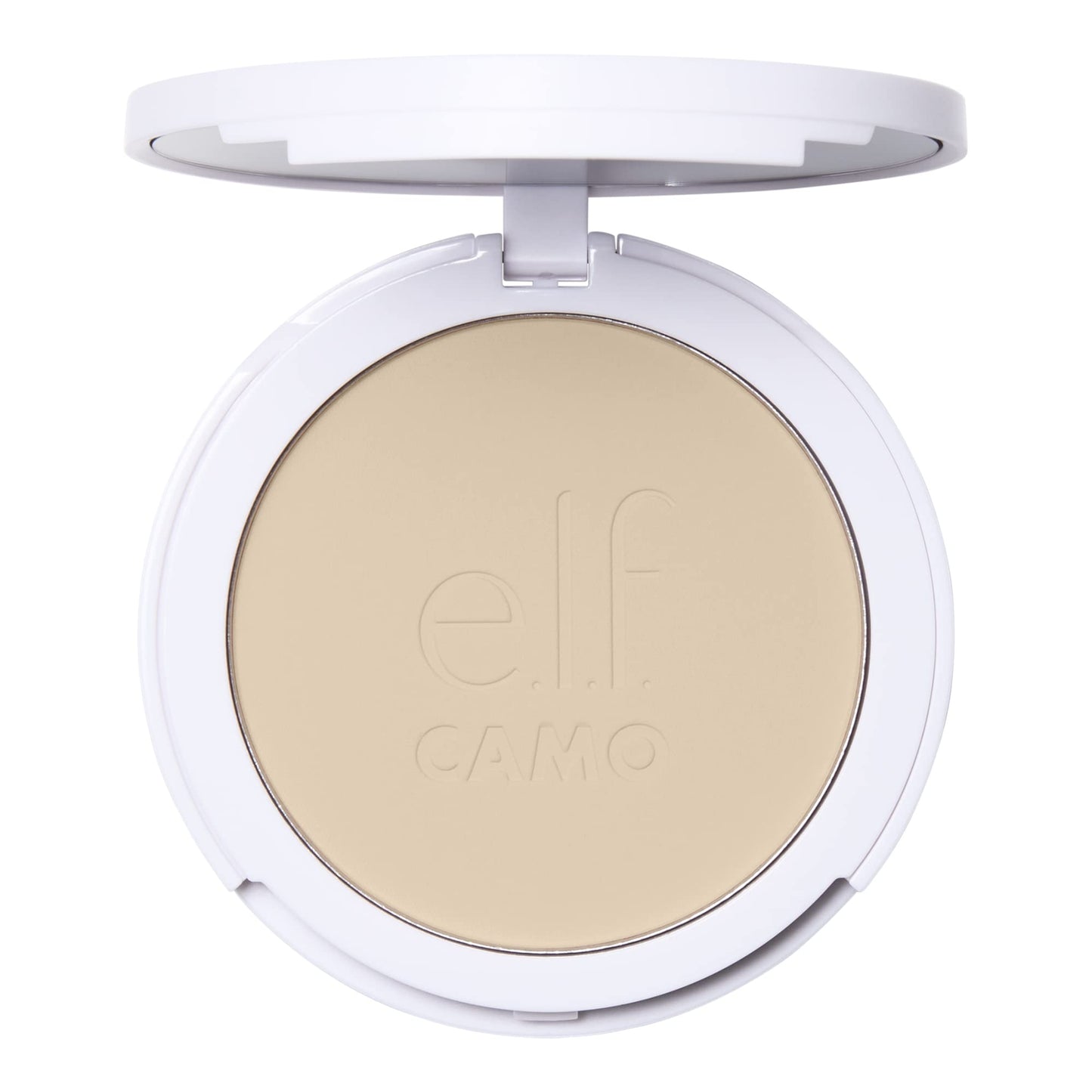 e.l.f. Camo Powder Foundation, Lightweight, Primer-Infused Buildable & Long-Lasting Medium-to-Full Coverage Foundation, Fair 120 N Beauty & Personal Care e.l.f.