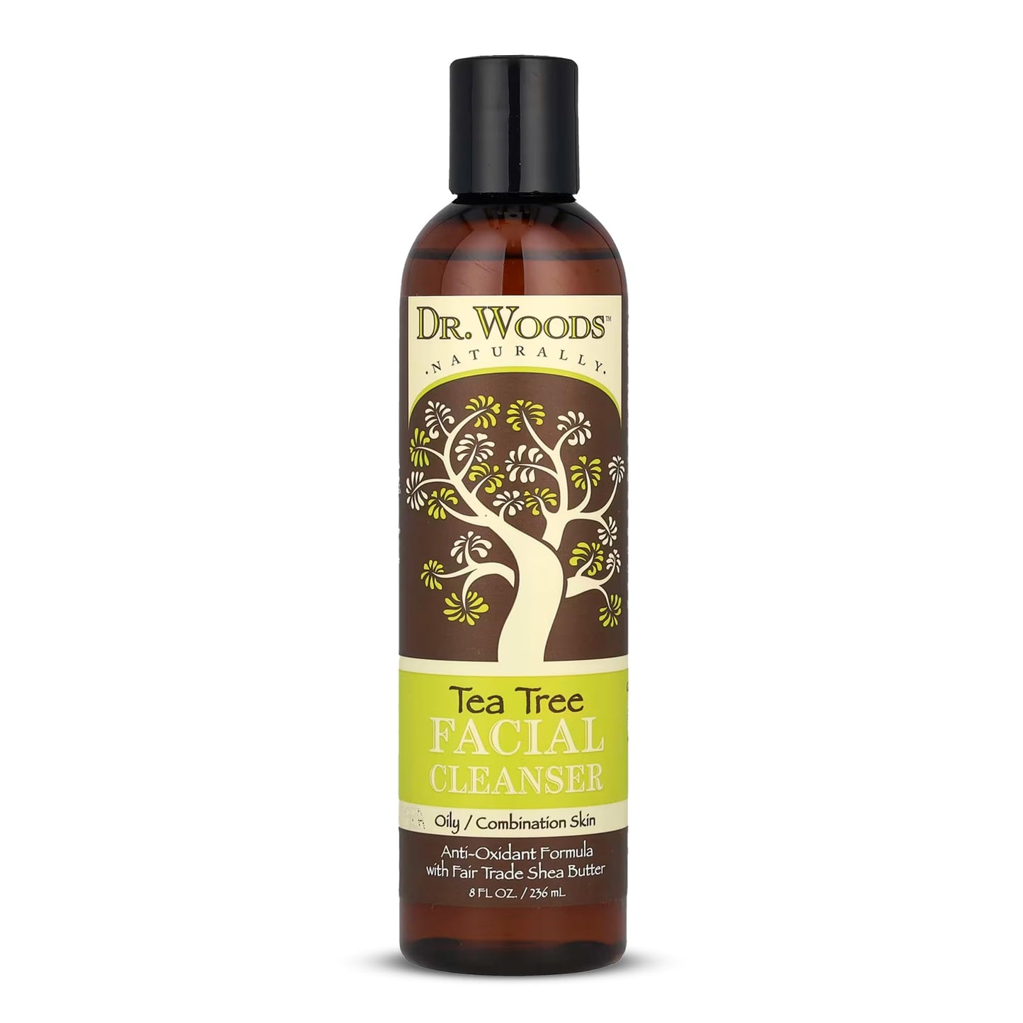 Dr. Woods Tea Tree Liquid Facial Cleanser - Made with Organic Shea Butter, Natural Tea Tree Oil Face Wash for Men and Women, Paraben, Phthalate Beauty & Personal Care Dr. Woods