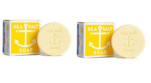 Kalastyle Swedish Dream Sea Salt Summer Lemon Soap TWO PACK | LIMITED EDITION | Vegan, Cruelty Free, Made in USA | 4 ounces x 2 Beauty & Personal Care Kalastyle