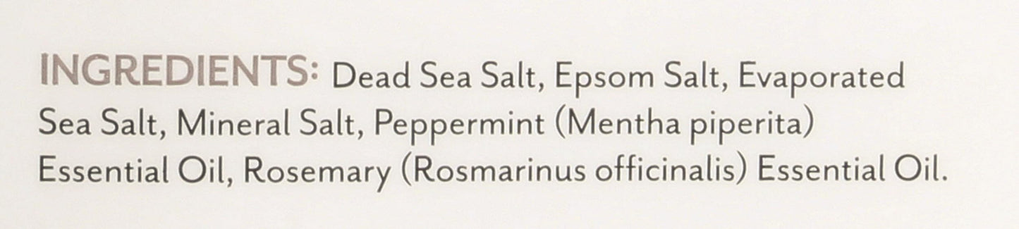 Soothing Touch Bath Salts Pouch, Peppermint Rosemary, 8 Ounce Beauty and Personal Care Soothing Touch