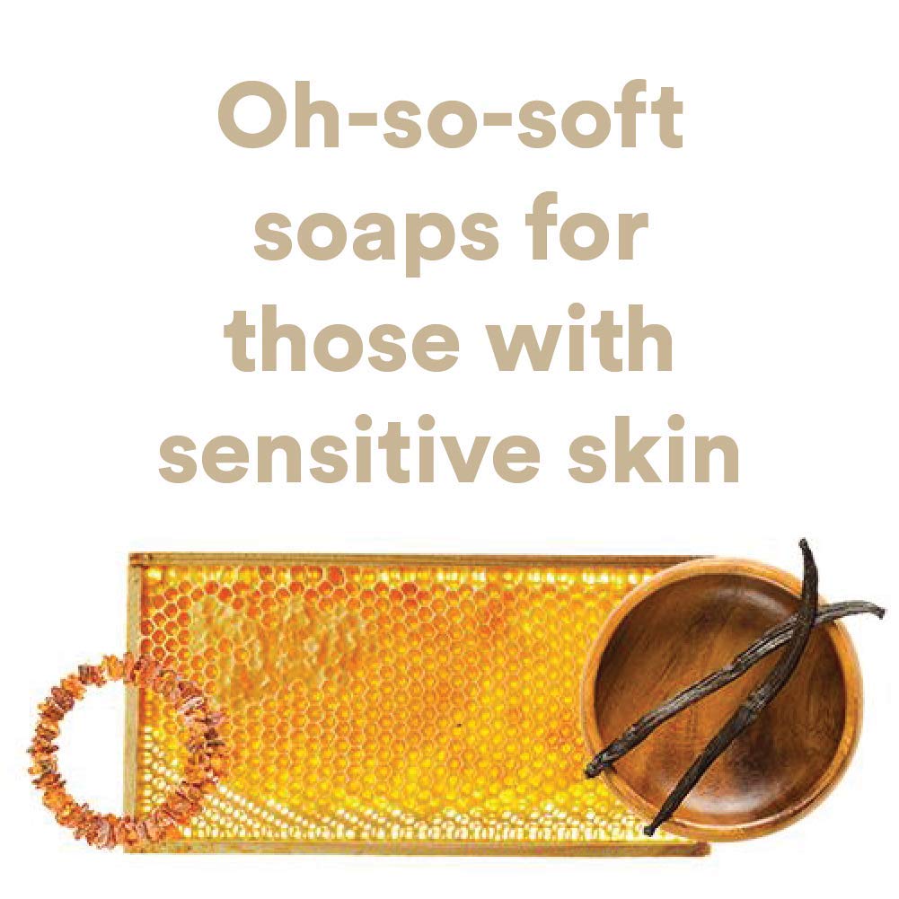 Camille Beckman Tuscan Honey Scented Glycerine Bar Soap for Hands, Face and Body, 3 Bars at 3.5 Ounces Each Beauty & Personal Care Camille Beckman