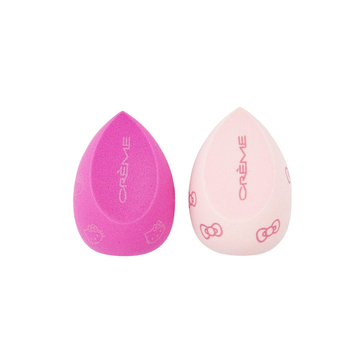 The Crème Shop x Hello Kitty Y2K Premium Plush Blender Duo - Versatile Makeup Sponges for Easy Blending and Broad Coverage - Cruelty-Free, Vegan
