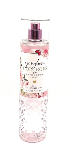 Bath and Body Works Gingham Gorgeous Fine Fragrance Mist 8 Fluid Ounce Body Spray (2023 Limited Edition) Beauty & Personal Care Bath & Body Works