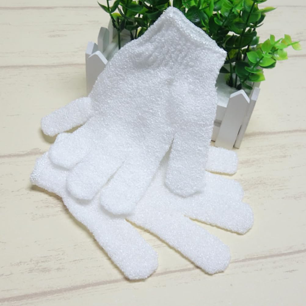 Kids Bath Finger Gloves Bath Scrubber Children Towel Gloves Exfoliation Body Shower 8pcs Beauty and Personal Care SUPVOX
