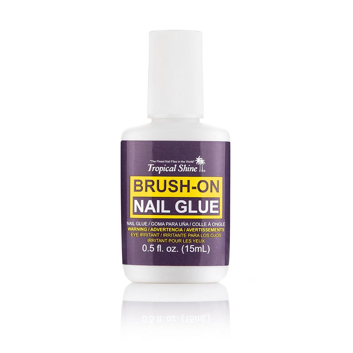 Brush on Nail Glue by Tropical Shine for Women - 0.5 oz Glue Beauty & Personal Care Tropical Shine