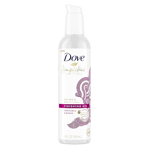 Amplified Textures, Shine & Moisture, Finishing Gel, 8 fl oz (236 ml), Dove Beauty & Personal Care Dove