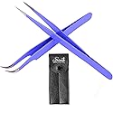 SIVOTE Eyelash Extension Tweezers for Classic & Volume Lashes, 2-Pack, Purple Beauty & Personal Care SIVOTE