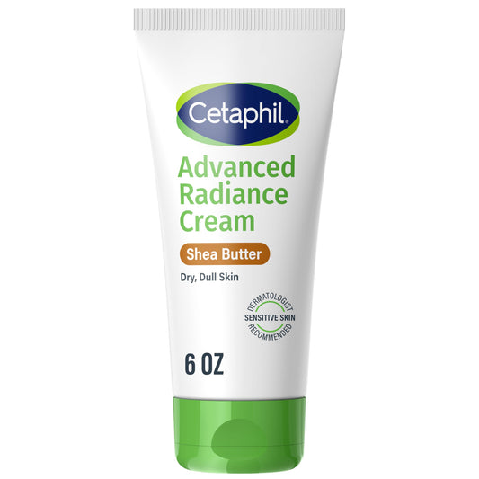 Cetaphil Advanced Radiance Cream with Shea Butter, 6 oz, For Dry, Dull Skin, More Radiant Skin, 48 Hour Hydration, All Skin Tones & Types Beauty & Personal Care Cetaphil