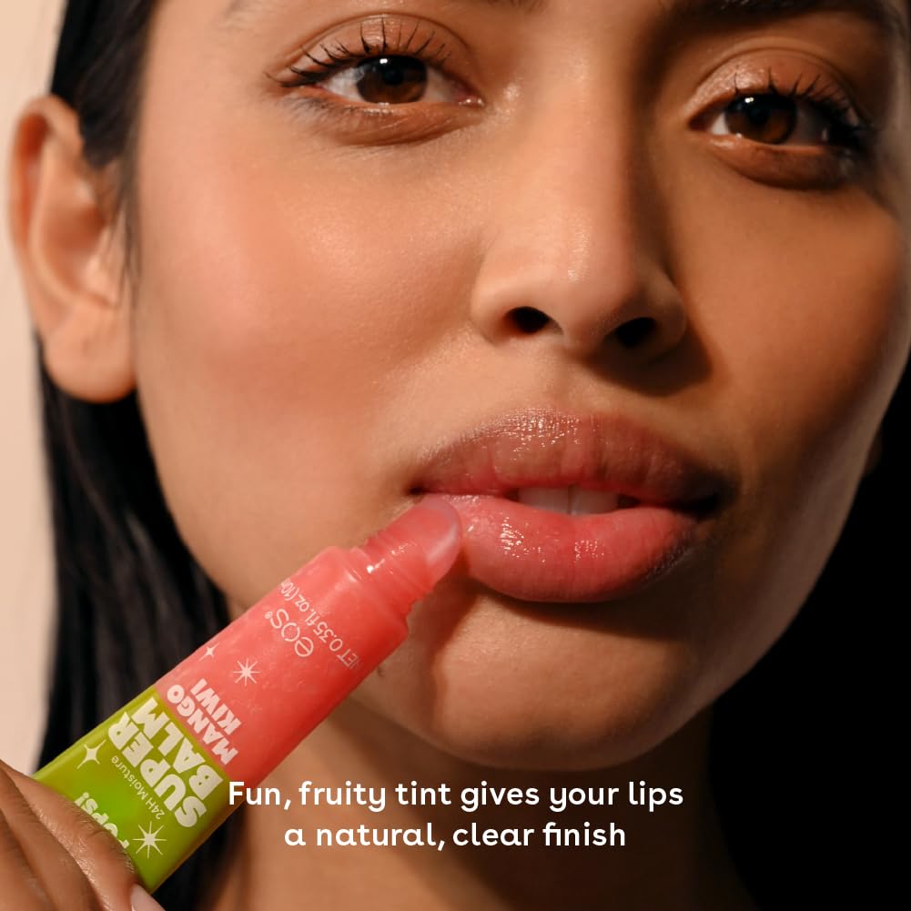 eos 24H Moisture Super Balm- Mango Kiwi, Limited-Edition Lip Mask, Lip Butter, 0.35 fl oz Beauty & Personal Care eos