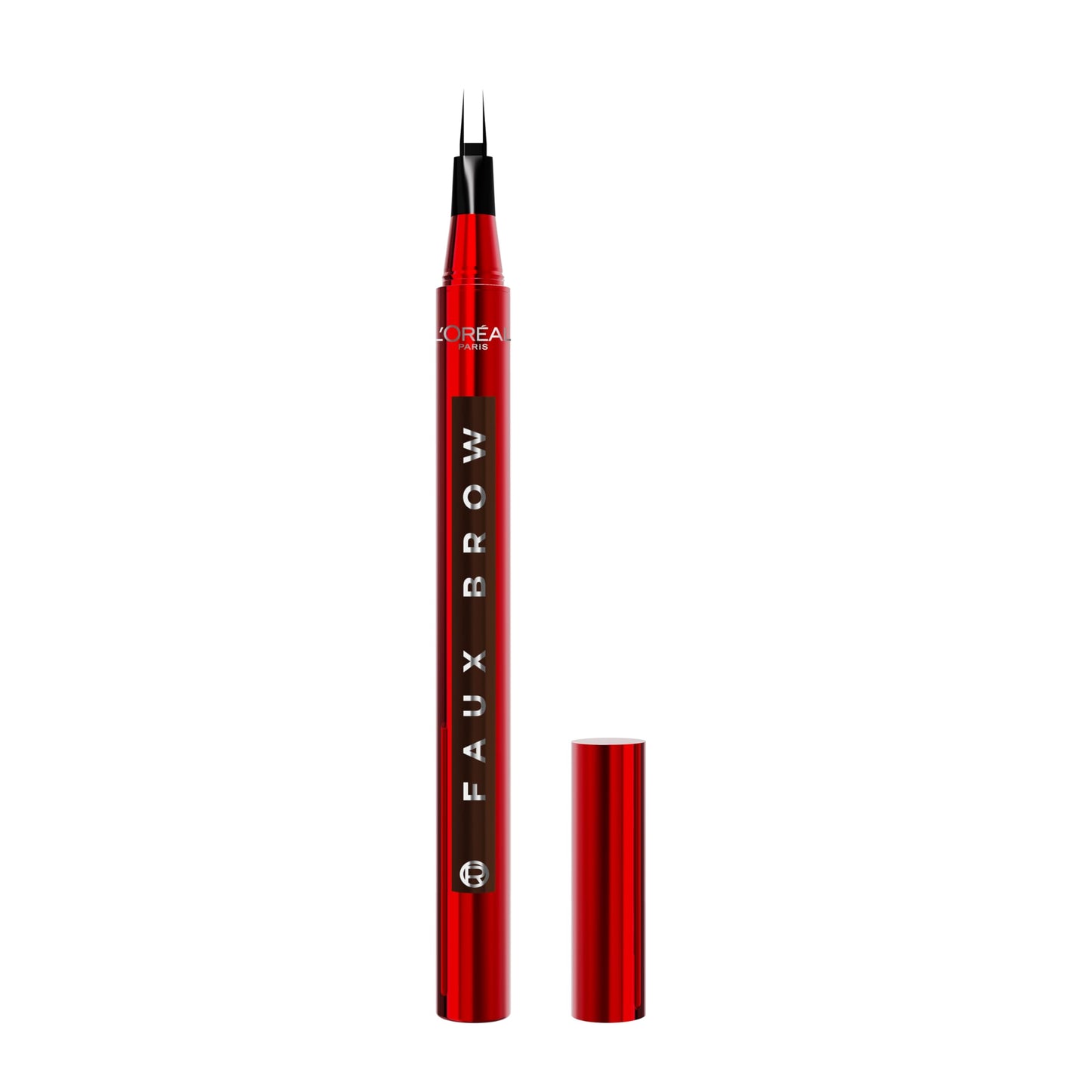 L'Oreal Paris Faux Brow, Hair-Like, Filling Eyebrow Pen with Double-Brush Tip, Fast & Precise Eyebrow Makeup, Dark Brunette, 0.04 Fl Oz Beauty and Personal Care L'Oreal Paris Default Title