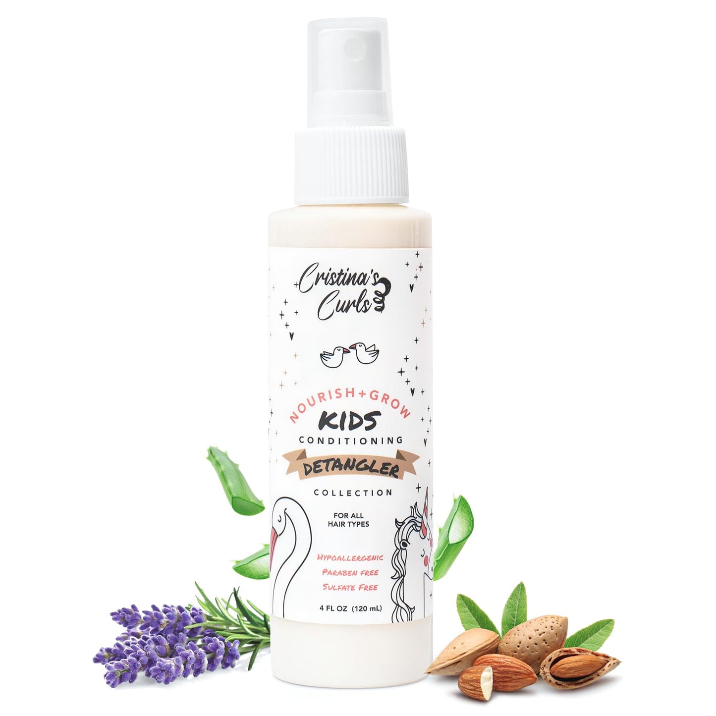 Cristina's Curls Conditioning Detangler Spray for Kids - Leave-in Slip & Frizz Control with No Buildup Beauty & Personal Care Cristina's Curls