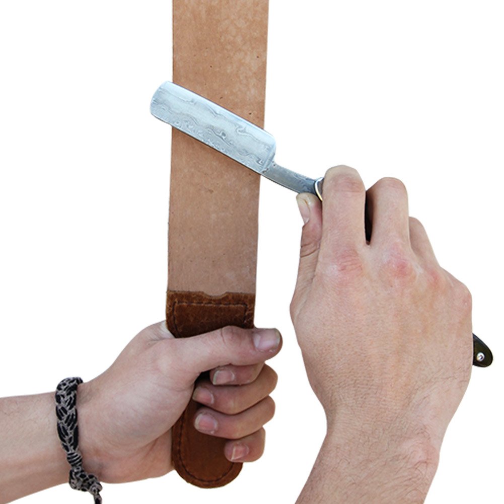 Armory Replicas Cut Throat Genuine Leather Razor Strop Beauty and Personal Care Armory Replicas