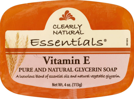 Clearly Natural Glycerine Bar Soap Vitamin E - 4 oz Beauty & Personal Care Clearly Natural