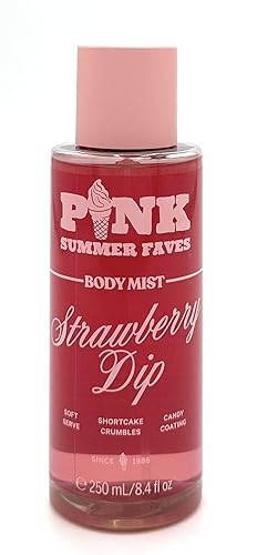 Victoria's Secret Pink Body Mist Strawberry Dip 8.4 Fl Oz Beauty & Personal Care Victoria's Secret