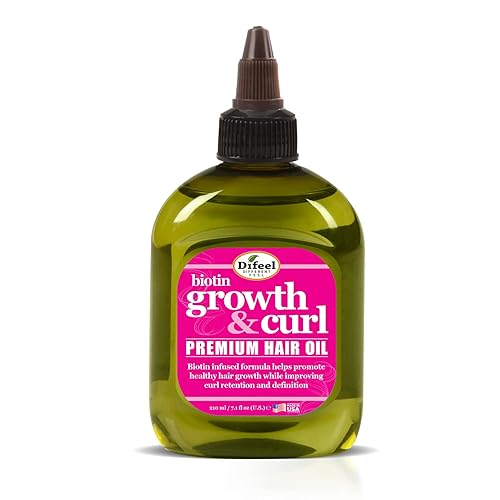 Difeel Biotin Growth & Curl Premium Hair Oil 7.1 oz. Beauty & Personal Care Difeel