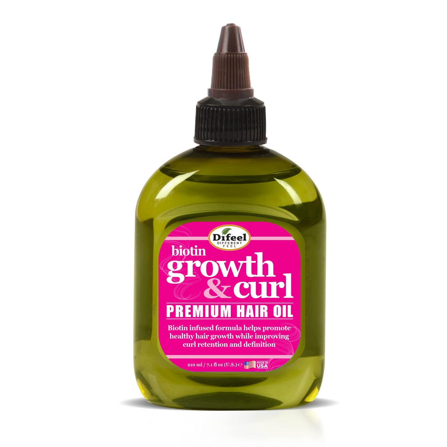 Difeel Biotin Growth & Curl Premium Hair Oil 7.1 oz. Beauty & Personal Care Difeel