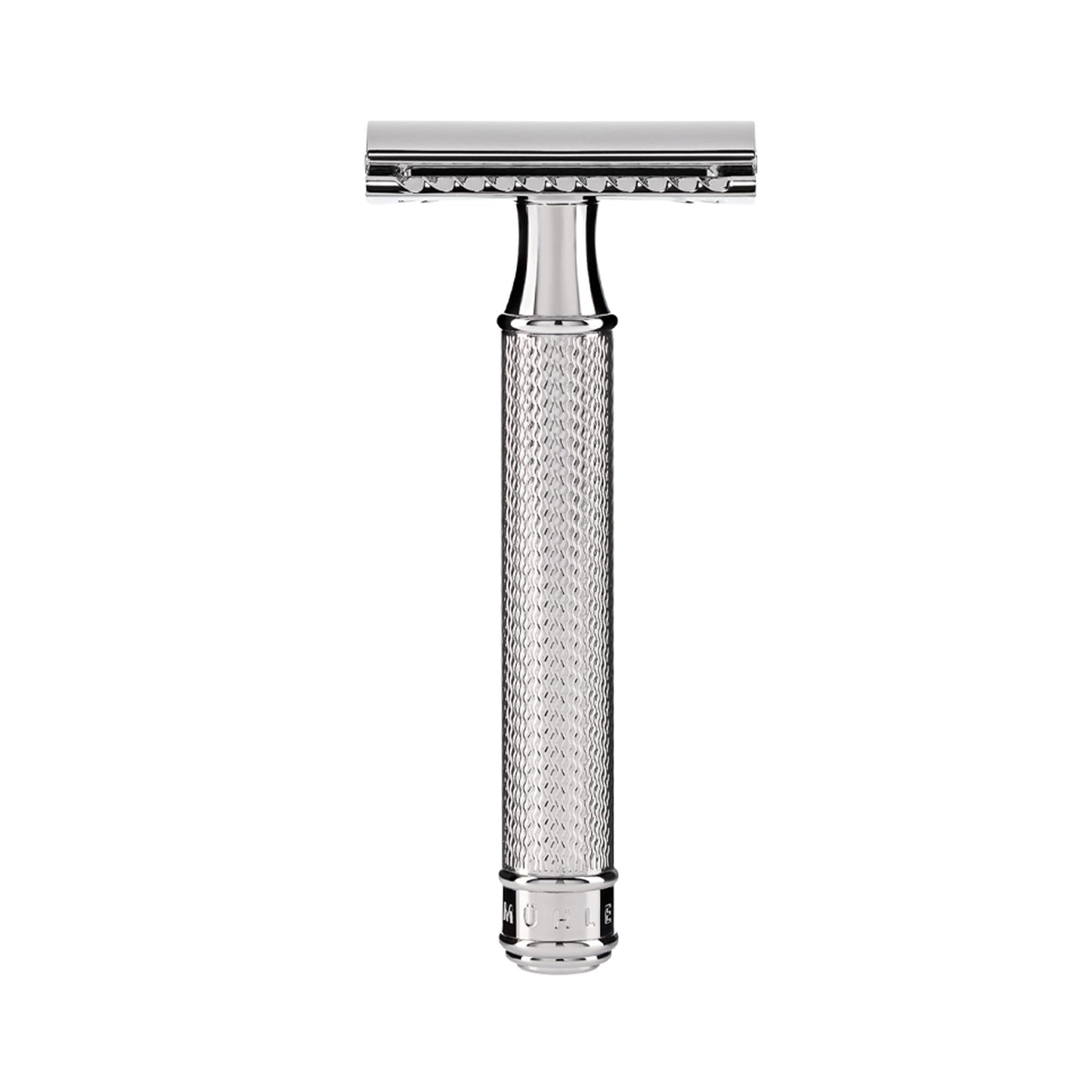 MÜHLE EDITION Chrome 2-Piece Shaving Set - Classic Closed Comb R89 Safety Razor & Razor Stand - Safety Razor Kit for Men, Shaving Razor, Straight Beauty and Personal Care MÜHLE