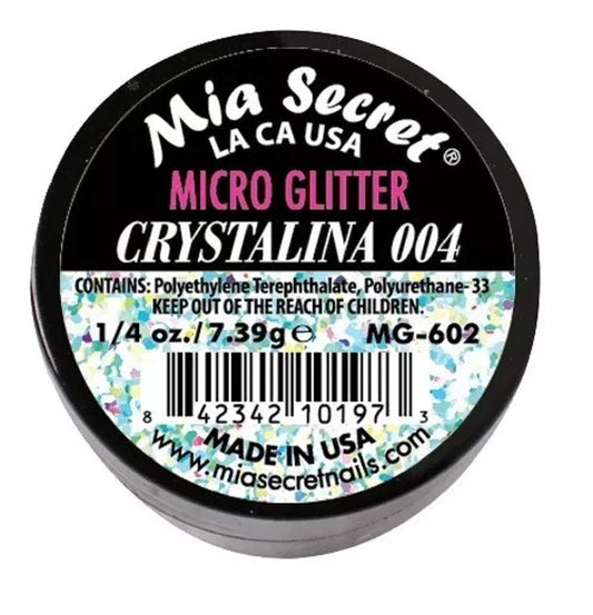 Mia Secret Professional Nail System Micro Glitter - .25 oz (Crystalina) Beauty & Personal Care Mia Secret