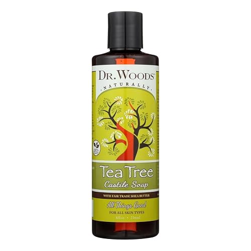 Dr. Woods Shea Vision Pure Castile Soap Tea Tree - 8 fl oz Beauty & Personal Care Dr. Woods