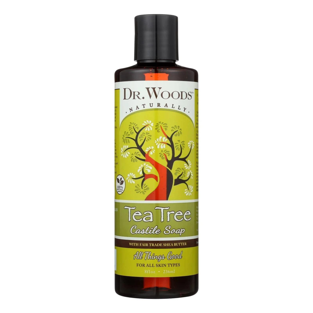 Dr. Woods Shea Vision Pure Castile Soap Tea Tree - 8 fl oz Beauty & Personal Care Dr. Woods