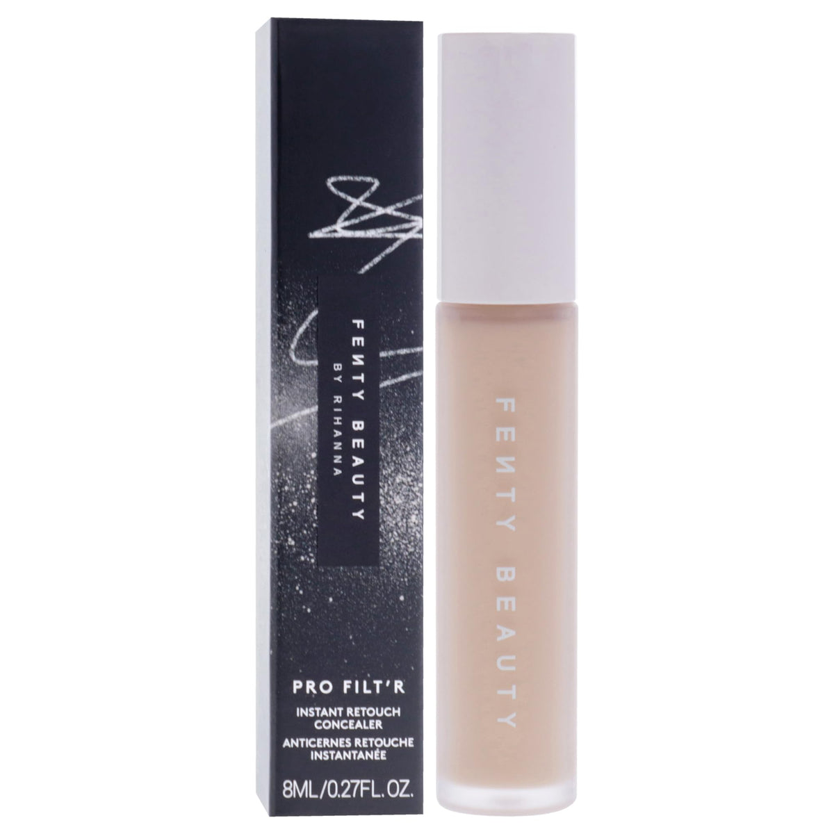 Pro Filtr Instant Retouch Concealer - 145 Light With Warm Olive Undertone by Fenty Beauty for Women - 0.27 oz Concealer
