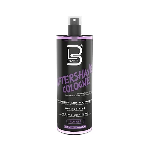 L3 Level 3 After Shave Spray Cologne - Softens Skin - Refreshes and Relieves Face and Skin - Moisturizing Formula Level Three After Shaving Beauty & Personal Care L3
