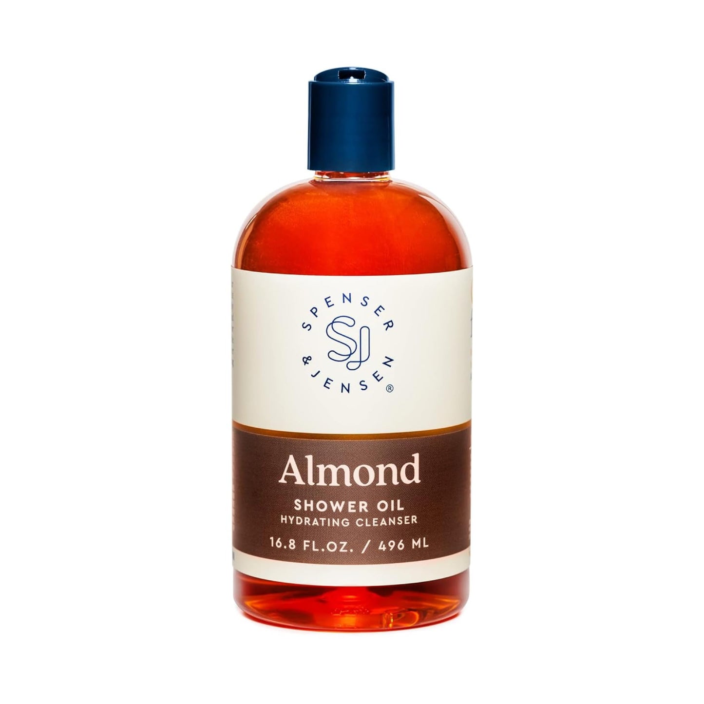 Spenser & Jensen Hydrating Almond Shower Oil - Body Wash for All Skin Types - Almond Oil Shower Gel for Women and Men - Rich in Vitamin E Oil Beauty & Personal Care Spenser & Jensen