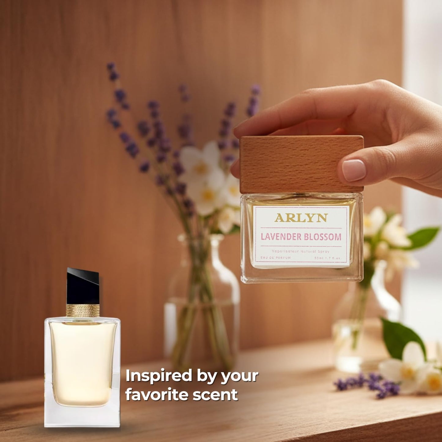 ARLYN Lavender Blossom Eau De Parfum Inspired by Y.S.L Li.b.re, Long-Lasting Perfume for Women, Vegan & Eco-Conscious with Clean Ingredients Beauty & Personal Care ARLYN BY BELLEVUE PARFUMS