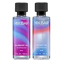 MIX:BAR Hair & Body Mist Set, Blueberry Pie & Rocket Ice, 5 Fl Oz Each Bottle Beauty & Personal Care MIX:BAR