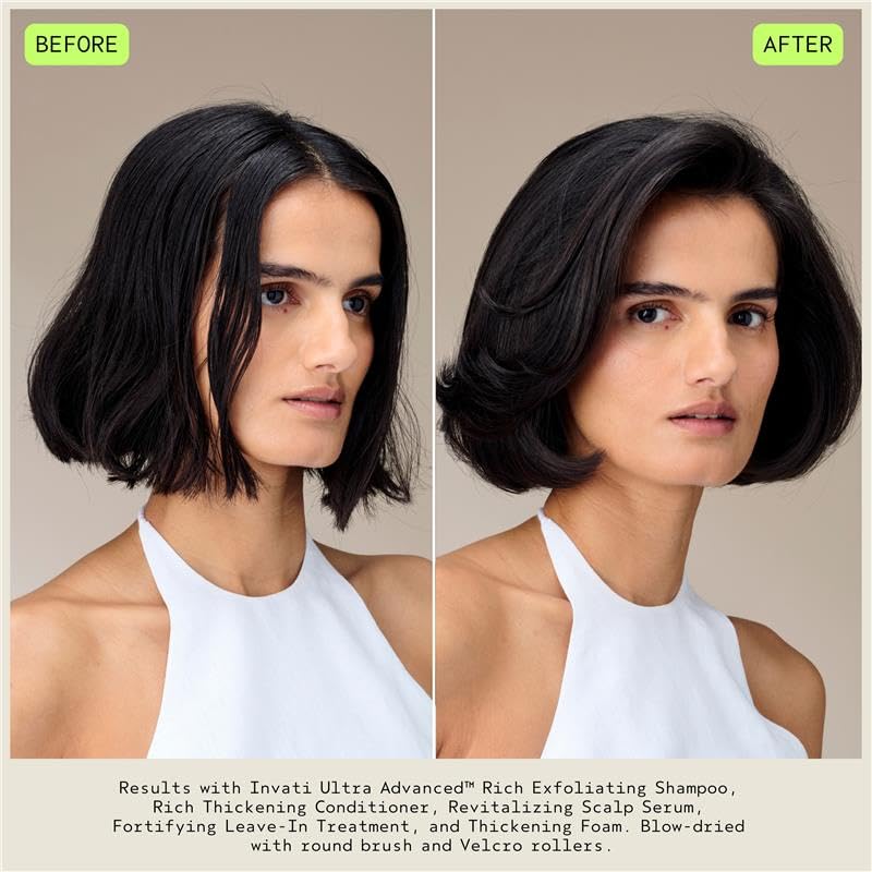 Aveda Invati Ultra Advanced Rich 4-Step System | Exfoliating Shampoo, Thickening Conditioner, Revitalizing Scalp Serum, Fortifying Leave-In Treatment Beauty & Personal Care Aveda
